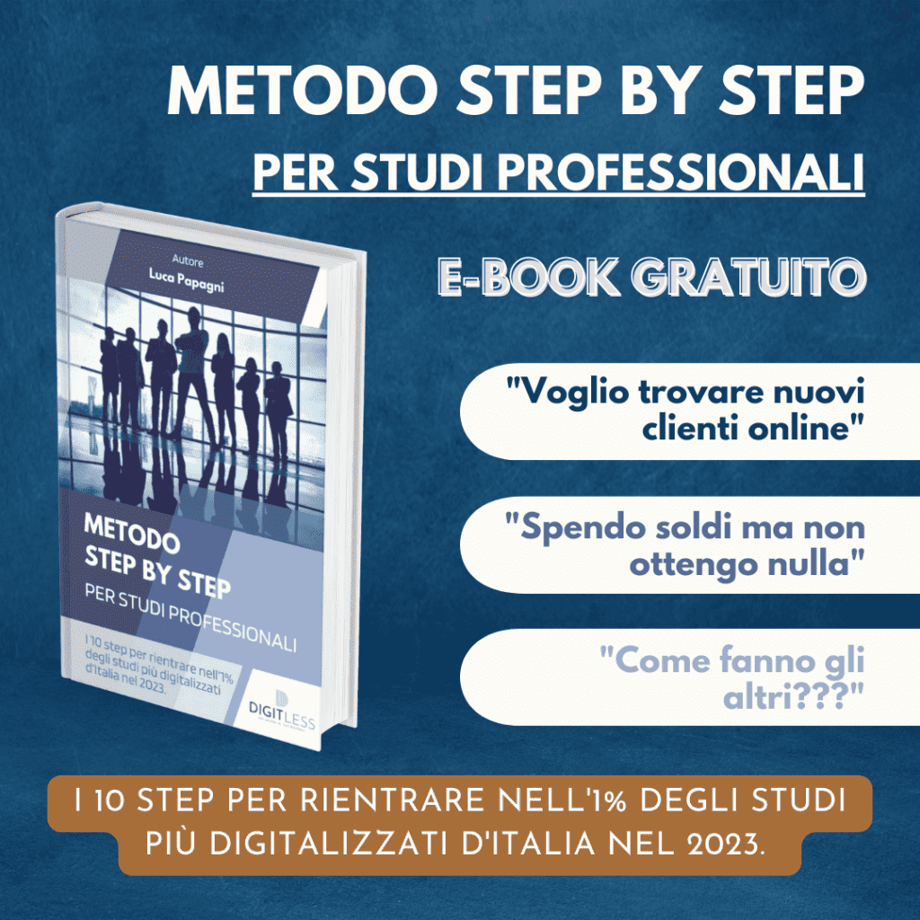 METODO STEP BY STEP PER STUDI PROFESSIONALI E-BOOK GRATUITO