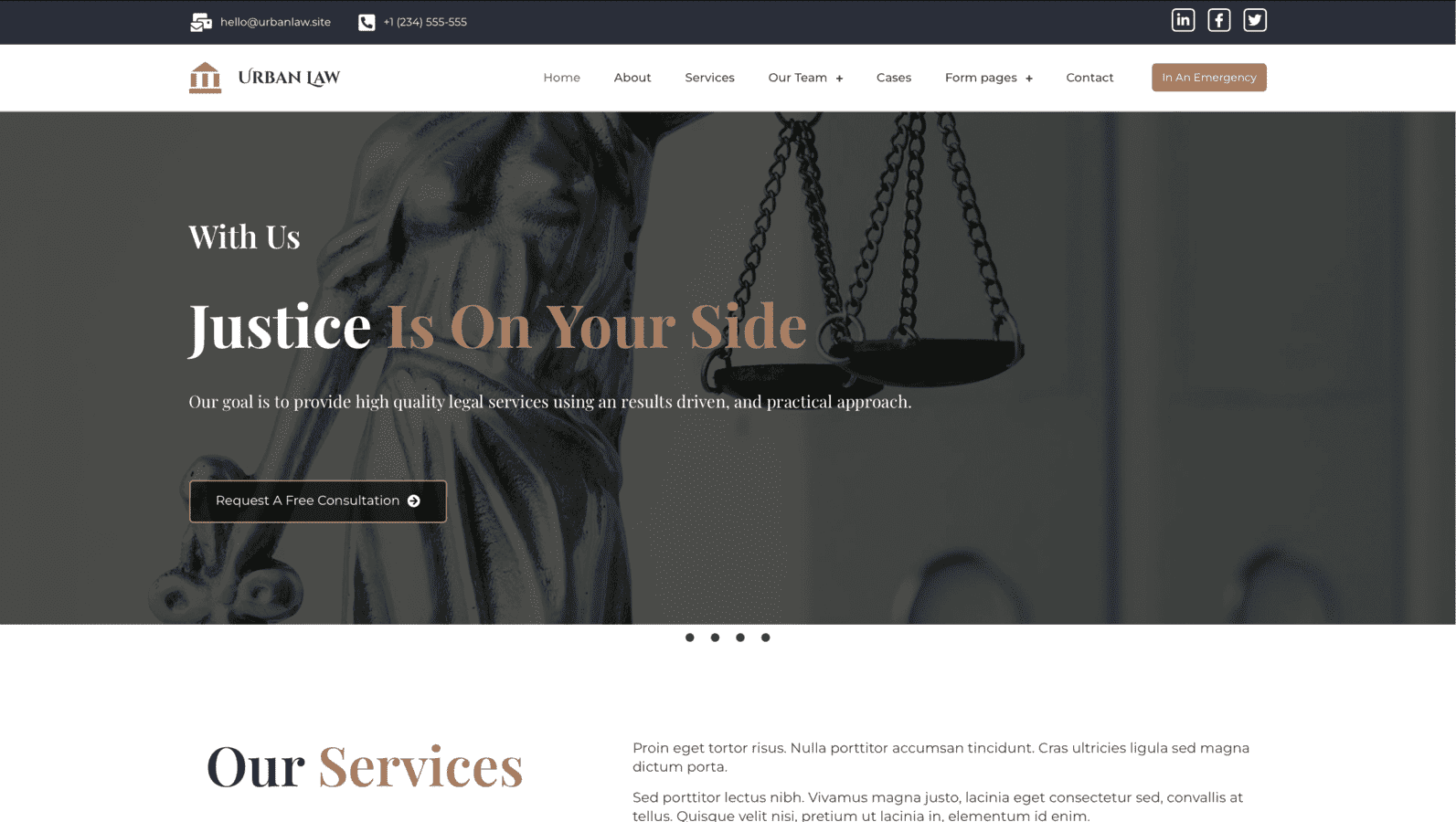 sito web avvocato
