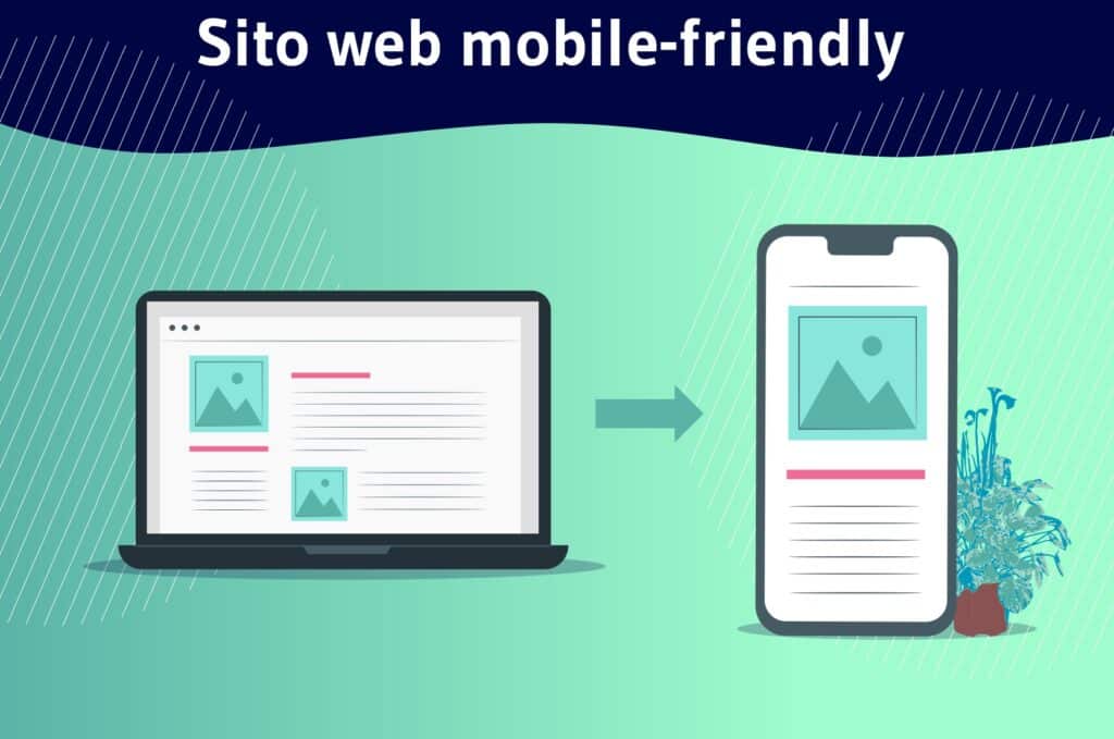 Sito web mobile-friendly